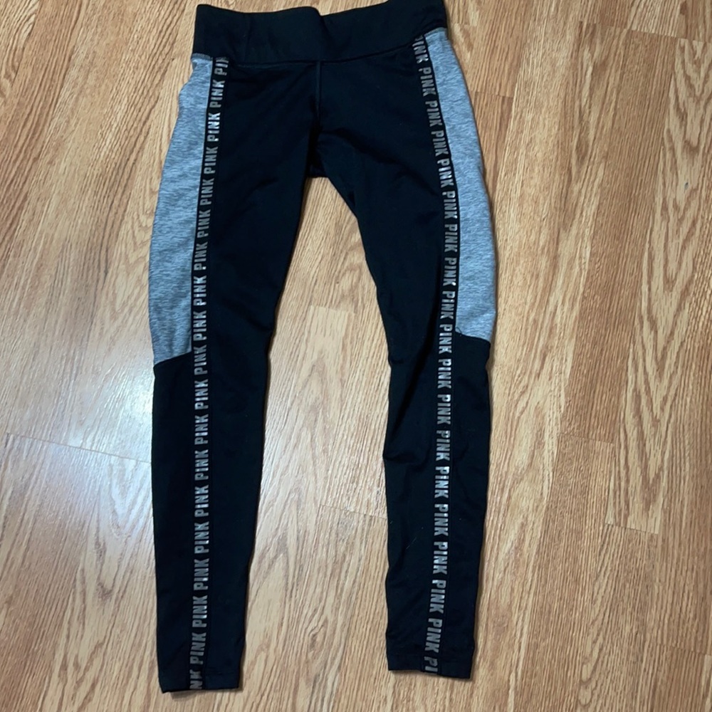 PINK insulated leggings size Small- gently worn